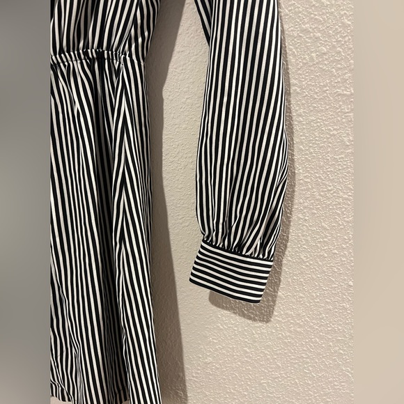 Forever 21 Black and White Stripped Dress - Picture 6 of 12